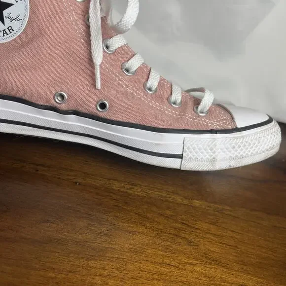 Converse Chuck Taylor All Star Hi Shoes Canyon Dusk Pink Men’s 8 Women’s 10 - Picture 11 of 13